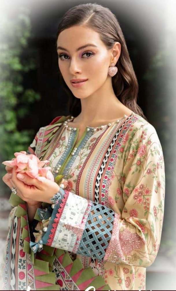 LAXURY LAWN COLLECTION Vol 12 Agha Noor 
